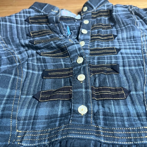 NWT Johnny Was 3J Workshop- Marissa Military Tunic in Shadow Plaid. Size S - Picture 6 of 7